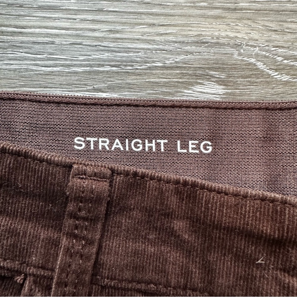 St John's Bay Dark Brown Velvet Feel Corduroy Pants size 16P‎ - Picture 10 of 12